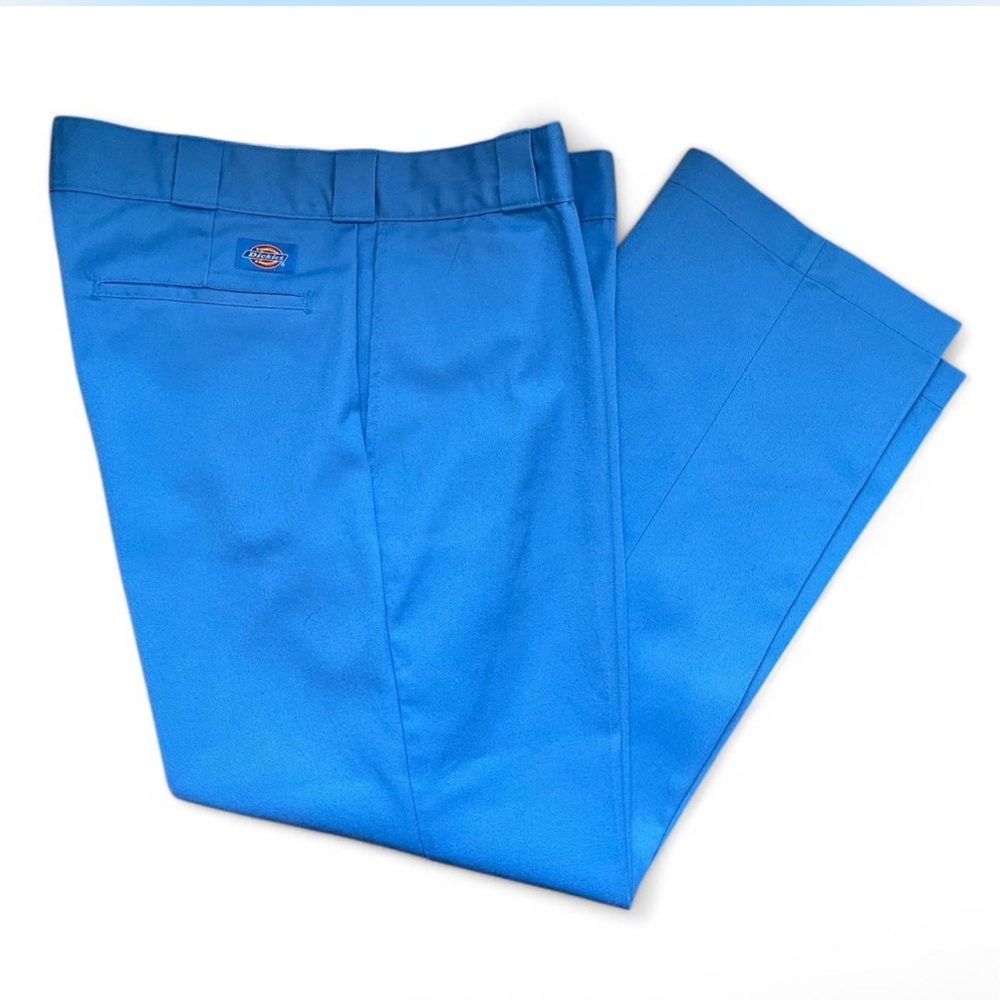 Classic Vintage Dickies 874 Straight Leg Blue Work Pants